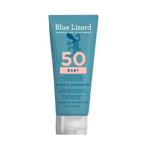 �u���[���U�[�h �x�r�[ �I�[�X�g�����A�� ���Ă��~�߃��[�V���� SPF50 88ml Blue Lizard Baby Australian Sunscreen, SPF 50, 3 fl oz �y�����񂹏��i�z