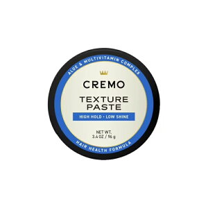 �N���� �o�[�o�[�O���[�h �w�A�e�N�X�`���[�y�[�X�g ��96g Cremo Barber Grade Hair Texture Paste for Men, 3.4 oz �y�����񂹏��i�z