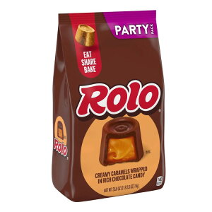 ���� ���b�`�`���R���[�g �L���������L�����f�B �p�[�e�B�[�p�b�N 1kg Rolo Rich Chocolate Caramels Candy, Party Pack 35.6 oz �y�����񂹏��i�z