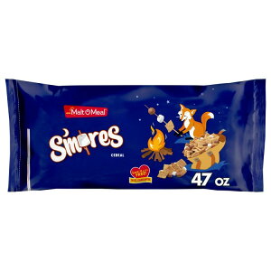 yAJEH}[gizg I[ ~[ XA VA 1.33kg Malt-O-Meal S'mores Cereal, Crunchy 47 oz y񂹏iz