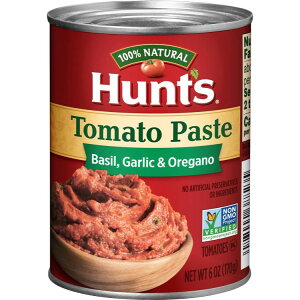 �y�|�C���gUP��1��-11��2���z�n���g �g�}�g�y�[�X�g �o�W�� �K�[���b�N �I���K�m 170g Hunt�fs Tomato Paste with Basil, Garlic and Oregano 6 oz �y�����񂹏��i�z