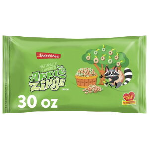 yAJEH}[gizg I[ ~[ AbvEWOX VA N`[ 850g Malt-O-Meal Apple Zings Breakfast Cereal, Crunchy 30 oz y񂹏iz