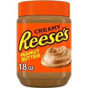 yAJEH}[giz[V[Y N[~[s[ibco^[Xvbh 510g Reese's Creamy Peanut Butter Spread, Jar 18 oz y񂹏iz