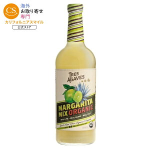 �g���X�A�K�x�X �I�[�K�j�b�N���C���}���K���[�^�~�b�N�X 1L Tres Agaves Organic Lime Margarita Mix, 1 Liter Bottle �y�����񂹏��i�z