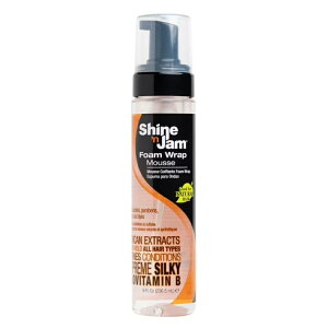 �A���v�� �V���C�����W���� �t�H�[�����b�v���[�X �V���v���[���z�[���h 236ml Shine 'n Jam Foam Wrap Mousse Supreme Hold �y�����񂹏��i�z