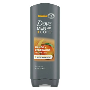 yAJEH}[giz_ +PA tFCX{fBEHbV }S[V_[Ebh Wrl[eBO 532ml Dove Men+Care Face & Body Wash Mango & Cedarwood REJUVENATING 18 oz y