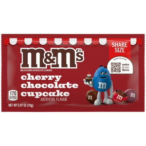 [�����]�G���A���h�G���Y �`�F���[�`���R���[�g�J�b�v�P�[�L �V�F�A�T�C�Y ��70g M&M's Cherry Chocolate Cupcake Chocolate Candy, Share Size - 2.47 oz Bag �y�����񂹏��i�z