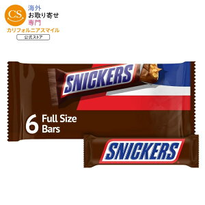 �X�j�b�J�[�Y �t���T�C�Y �`���R���[�g�L�����f�B�o�[ 316g 6�{���� Snickers Full Size Chocolate Candy Bars - 11.16 oz 6 Pack �y�����񂹏��i�z