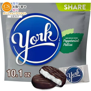 ���[�N �_�[�N�`���R���[�g �y�p�[�~���g�p�e�B �V�F�A�p�b�N 286g York Dark Chocolate Peppermint Patties Share Pack 10.1 oz �y�����񂹏��i�z