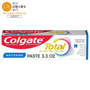 �R���Q�[�g �g�[�^�� �A�N�e�B�u �v���x���V���� �������� �~���g 3.3�I���X Colgate Total Active Prevention Toothpaste, Mint, 3.3 oz �y�����񂹏��i�z