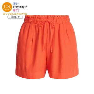 �y�E�H���}�[�g�u�����h�z�^�C���A���h�g�D���[ ���l���u�����h�V���[�g�p���c �I�����W���o XL Time and Tru Women's Linen Blend Shorts, Orange Lava XL �y�����񂹏��i�z