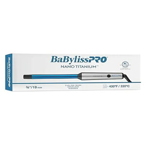 �x�r���X�v�� �i�m�`�^�j�E�� �J�[�����O�����h ��19mm BaBylissPRO Nano Titanium ?inch Curling Wand �y�����񂹏��i�z
