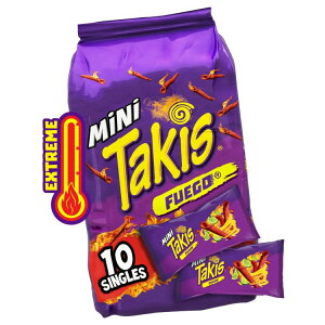 yAJEH}[giz^LX tGS ~j 10 TCY }`pbN 35g Takis Fuego Mini 10 pc 1.23 oz Bite Size Multipack y񂹏izy킹Ĕz