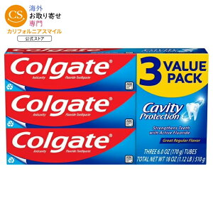 �y�N���X�g&�R���Q�[�g���킹�����N�[�|����10��-31���z�R���Q�[�g �L���r�e�B�v���e�N�V���� ���݂����� �t�b�f�z�� ���M�����[�t���[�o�[ 170g 3�{�Z�b�g Colgate Cavity Protection Toothpaste with Fluo