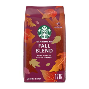 yAJEH}[gizX^[obNX tH[uh ~fBA[Xg OEhR[q[ 100%ArJ  482g Starbucks Fall Blend, Medium Roast Ground Coffee, 100% Arabica, Limited Edition, 1