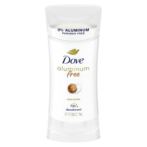 yAJEH}[giz_ A~jEt[ fIhg p VAo^[ 74g Dove Aluminum Free Deodorant for Women Shea Butter, 2.6 oz y񂹏izy킹Ĕz
