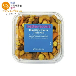 �y�E�H���}�[�g�u�����h�z�x�^�[�O�b�Y �^�C�J���[ �g���C���~�b�N�X 227g bettergoods Thai Curry Trail Mix, 8 oz, Tub �y�����񂹏��i�z