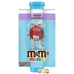 [�����] M&M's �~�j �~���N�`���R���[�g �C�[�X�^�[�o�X�P�b�g�L�����f�B ���K�`���[�u 50g M&M's Minis Milk Chocolate Easter Basket Candy - 1.77 oz Mega Tube �y�����񂹏��i�z