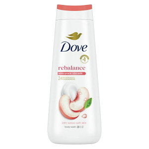 yAJEH}[giz_ oVO EBY {fBEHbV zCgs[`CX~N 567ml Dove Rebalancing Women's Body Wash, White Peach & Rice Milk 20 oz y񂹏izy