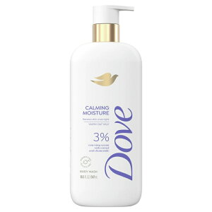 yAJEH}[giz_ J[~OCX`[ {fBEHbV 3% j[COZ `m[J~[ 547ml Dove Calming Moisture Body Wash 3% Renewing Serum with Retinol & Chamomile, 1