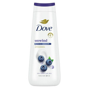 yAJEH}[giz_ CX`CWO WFg {fBEHbV u[x[[~N 567ml Dove Moisturizing Gentle Body Wash Blueberry & Moon Milk, 20 oz y񂹏iz