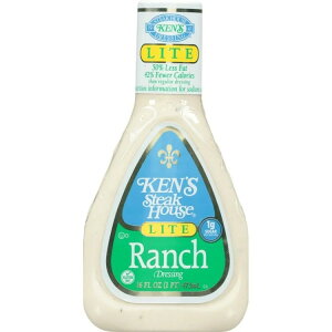 �P���Y�X�e�[�L�n�E�X ���C�g �����` �T���_�h���b�V���O 473ml Ken's Steak House Lite Ranch Salad Dressing 16 fl oz �y�����񂹏��i�z