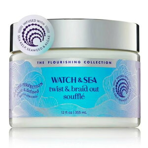 �E�H�b�`���V�[ �c�C�X�g���u���C�h�A�E�g �X�t�� ��355ml Watch & Sea Twist & Braid Out Souffle 12 fl oz �y�����񂹏��i�z