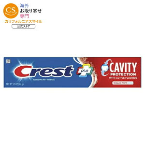 �N���X�g �L���r�e�B�v���e�N�V���� �������� ���M�����[�y�[�X�g 161g Crest Cavity Protection Toothpaste, Regular Paste, 5.7 oz �y�����񂹏��i�z