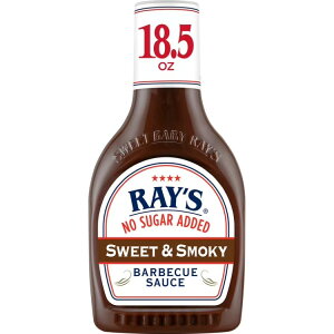 ���C�Y �m�[�V���K�[�A�f�B�b�h �X�C�[�g���X���[�L�[ �o�[�x�L���[�\�[�X ��520g Ray's No Sugar Added Sweet & Smoky Barbecue Sauce 18.5 oz �y�����񂹏��i�z