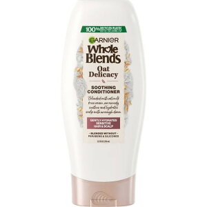 yAJEH}[gizKjG z[uY RfBVi[ I[g~NCXN[GLXz hCwAp 370mL Garnier Whole Blends Gentle Repairing Conditioner with Oat Milk Rice Cream