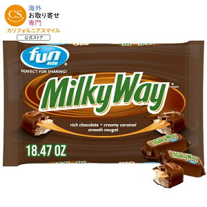 �~���L�[�E�F�C �t�@���T�C�Y �~���N�`���R���[�g�L�����f�B�[�o�[ 523.6g Milky Way Fun Size Milk Chocolate Candy Bars - 18.47 oz Bag �y�����񂹏��i�z