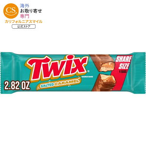 �c�C�b�N�X ���L���������`���R���[�g�N�b�L�[�o�[ 80g Twix Salted Caramel Chocolate Cookie Bars -2.8.oz �y�����񂹏��i�z