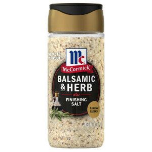 �}�R�[�~�b�N �o���T�~�R���n�[�u �t�B�j�b�V���O�\���g 113g McCormick Balsamic & Herb Finishing Salt, 4.0 oz Bottle �y�����񂹏��i�z
