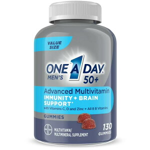 ワン・ア・デイ メンズ 50+ グミ 男性向けアドバンスマルチビタミン One A Day Men’s 50+ Gummies, Advanced Multivitamin For Men 【お取り寄せ商品】