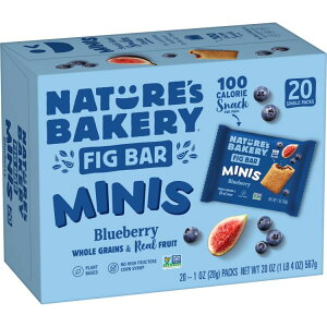 �l�C�`���[�Y�x�[�J���[ �u���[�x���[�t�B�O�o�[�~�j 20���� Nature�fs Bakery Blueberry Fig Bar Minis, 1 oz, 20 Count �y�����񂹏��i�z