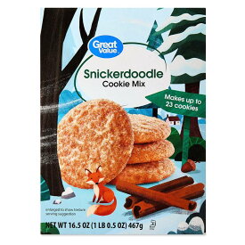 [秋冬限定版]グレートバリュー スニッカードゥードルクッキーミックス 467g Great Value Snickerdoodle Cookie Mix, 16.5 oz 【お取り寄せ商品】