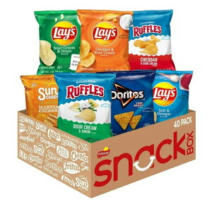 �t���g���[ �^���M�[�t�F�C�o���b�c�~�b�N�X 28g×40�� Frito-Lay Tangy Favorites Mix, Variety Pack Snack Chips, 1 oz Bags, 40 Count Multipack �y�����񂹏��i�z