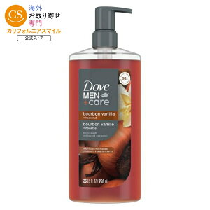 �_�� �����{�P�A �{�f�B�E�H�b�V�� �o�[�{���o�j�����w�[�[���i�b�c ��768ml Dove Men+Care Moisturizing Body Wash for Men Bourbon Vanilla + Hazelnut Cleanser, 26 fl oz �y�����񂹏��i�z