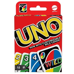 �E�m �J�[�h�Q�[�� �t�@�~���[�i�C�g 50���N�L�O�� �F�Ɛ����𑵂���UNO UNO Card Game for Family Night 50th Anniversary Edition, Match Color and Numbers �y�����񂹏��i�z