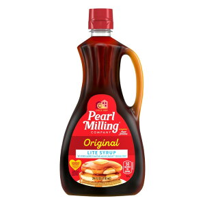 �p�[���~�����O�J���p�j�[ ���C�g�I���W�i���p���P�[�L�����b�t���V���b�v 710ml Pearl Milling Company Lite Original Pancake & Waffle Syrup, 24 fl oz �y�����񂹏��i�z