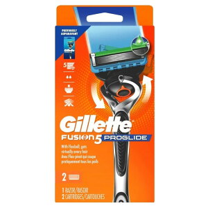 �W���b�g �v���O���C�h �����Y 5���n �J�~�\�� �{��1�{ �֐n2�t �u���b�N Gillette Proglide Razor Men 5 Blade Manual Razor With 1 Handle and 2 Blade Refills, Black �y�����񂹏��i�z