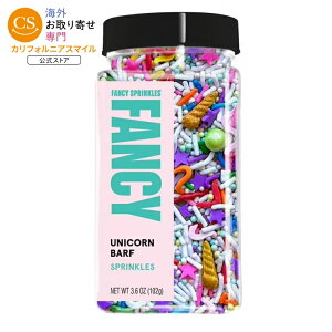 �t�@���V�[�X�v�����N���Y ���j�R�[���o�[�t�f�U�[�g�X�v�����N�� 102g Fancy Sprinkles Unicorn Barf Dessert Sprinkles, 3.6 oz �y�����񂹏��i�z