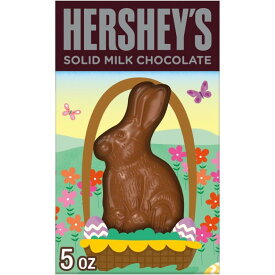 [限定版] ハーシーズ ソリッド ミルクチョコレートバニー イースターキャンディ ボックス 142g Hershey`s Solid Milk Chocolate Bunny, Easter Candy Box, 5 oz 【お取り寄せ商品】