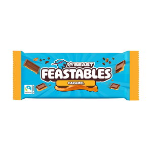�t�B�[�X�^�u���Y �~�X�^�[�r�[�X�g �~���N�`���R���[�g �L���������o�[ ��60g Feastables MrBeast Milk Chocolate Caramel Bar 2.1 oz (60g) 1 Count �y�����񂹏��i�z