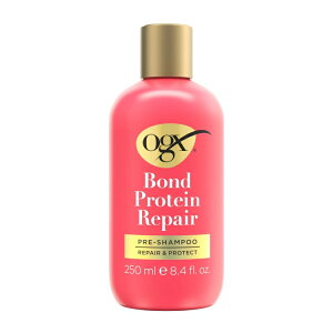 【アメリカウォルマート品】OGX リペア&プロテクト ボンドプロテイン リペア プレシャンプー 248ml OGX Repair & Protect Bond Protein Repair Pre-Shampoo, 8.4 fl. oz 【お取り寄せ商品】