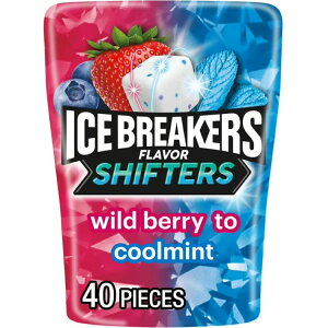 yAJEH}[gizACXu[J[Y ACXL[u Chx[gD[~g VK[t[K 40 92g Ice Breakers Flavor Shifters Wild Berry to Coolmint Flavored Sugar Free 40 Pieces y