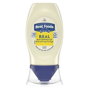 �x�X�g�t�[�Y ���A���}���l�[�Y 163mL �X�N�C�[�Y�{�g�� Best Foods Real Mayonnaise Condiments, 5.5 fl oz Squeeze Bottle �y�����񂹏��i�z