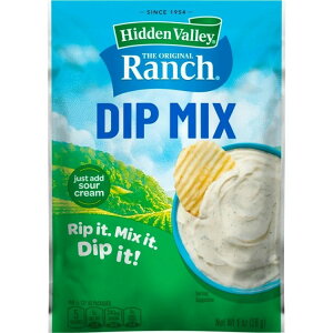 �q�h�D���o���[ �I���W�i�� �����` �f�B�b�v�X�~�b�N�X �O���e���t���[ 1�� ��28g Hidden Valley Original Ranch Dips Mix, Gluten Free - 1 Packet �y�����񂹏��i�z