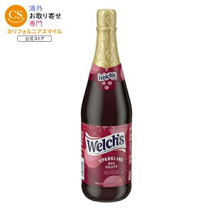 �E�F���` �m���A���R�[�� �X�p�[�N�����O�W���[�X �J�N�e�� ���b�h�O���[�v 750ml Welch's Non-Alcoholic Sparkling Juice Cocktail, Red Grape, 25.4 fl oz Bottle �y�����񂹏��i�z