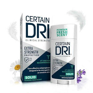 yAJEH}[gizT[ehC GNXgXgOX NjJ fIhg 48g Certain Dri Extra Strength Clinical Antiperspirant + Deodorant, Solid, 1.7 oz y񂹏iz